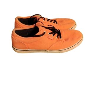 Orange and navy vans